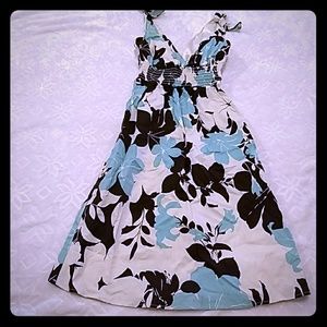 Hawaiian floral dress